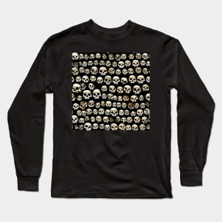 Skulls, skulls, skulls! Model 5 Long Sleeve T-Shirt